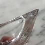 Vintage Aschenbecher 50er Jahre Messing Glas 4