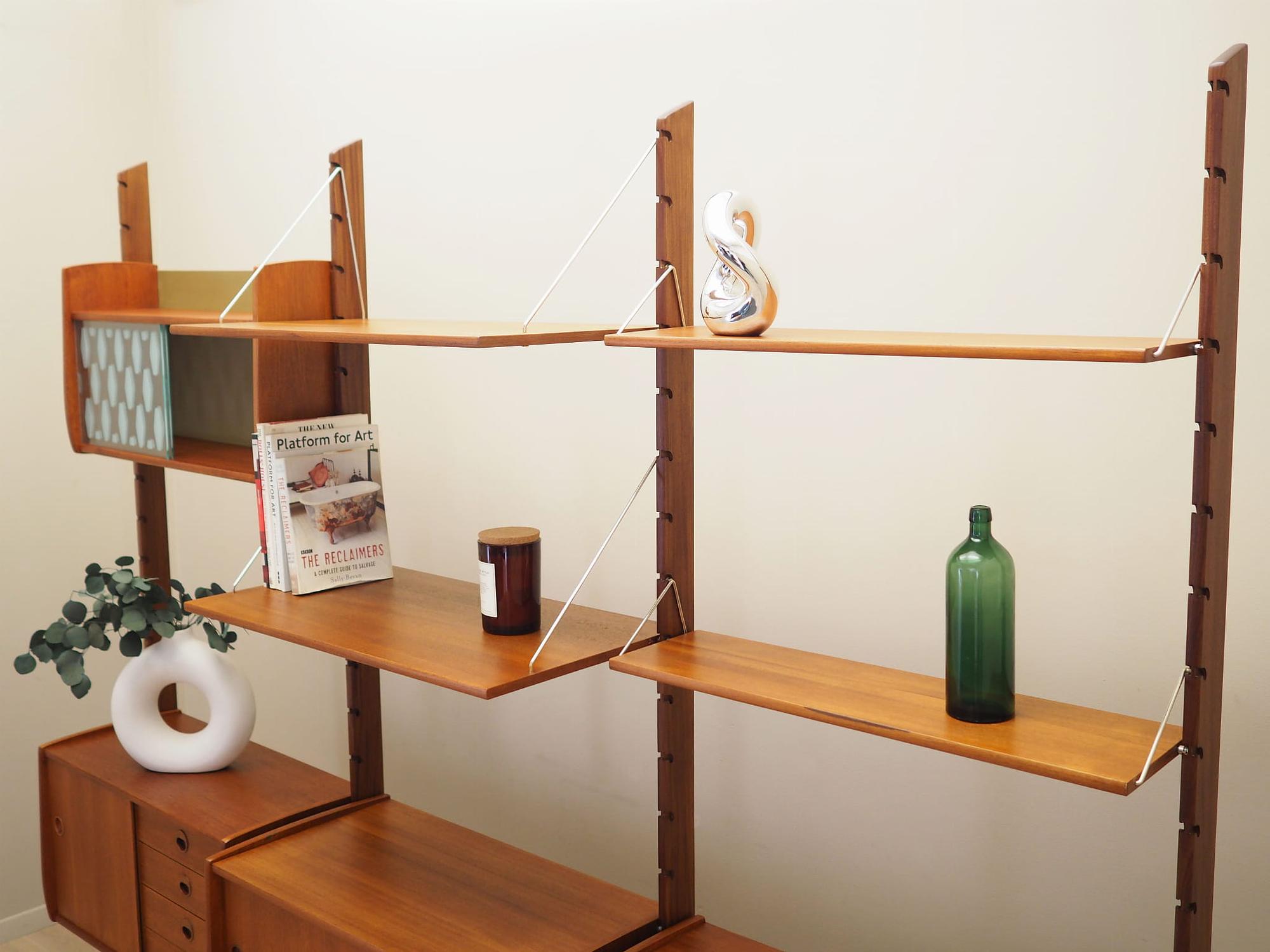 Ergo Shelf System Teak Wood 1960s 5