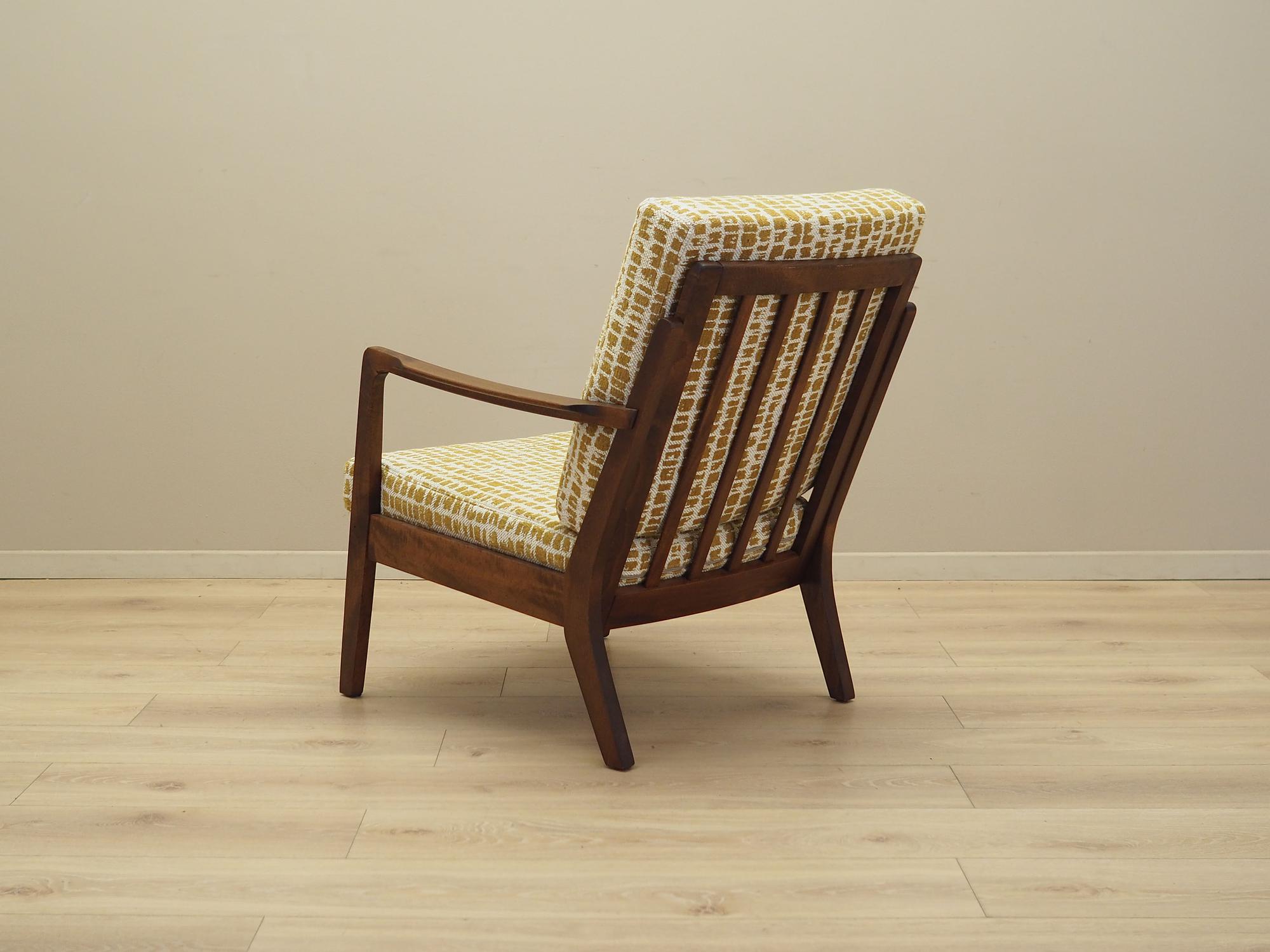 Armchair beech wood 1970s 4
