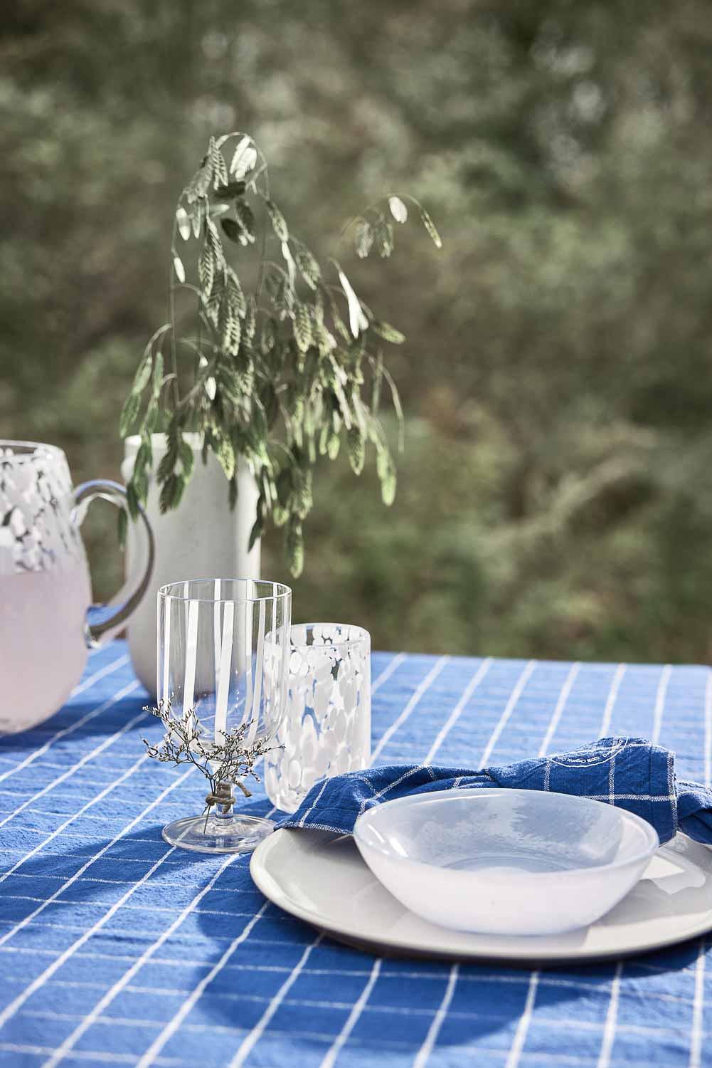 Kojo Ciotola Piccola Vetro Blu 2