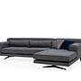 Jivago Ecksofa Rechts Grau 2
