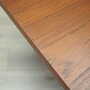 Vintage Schreibtisch Teakholz Braun 1970er Jahre 6