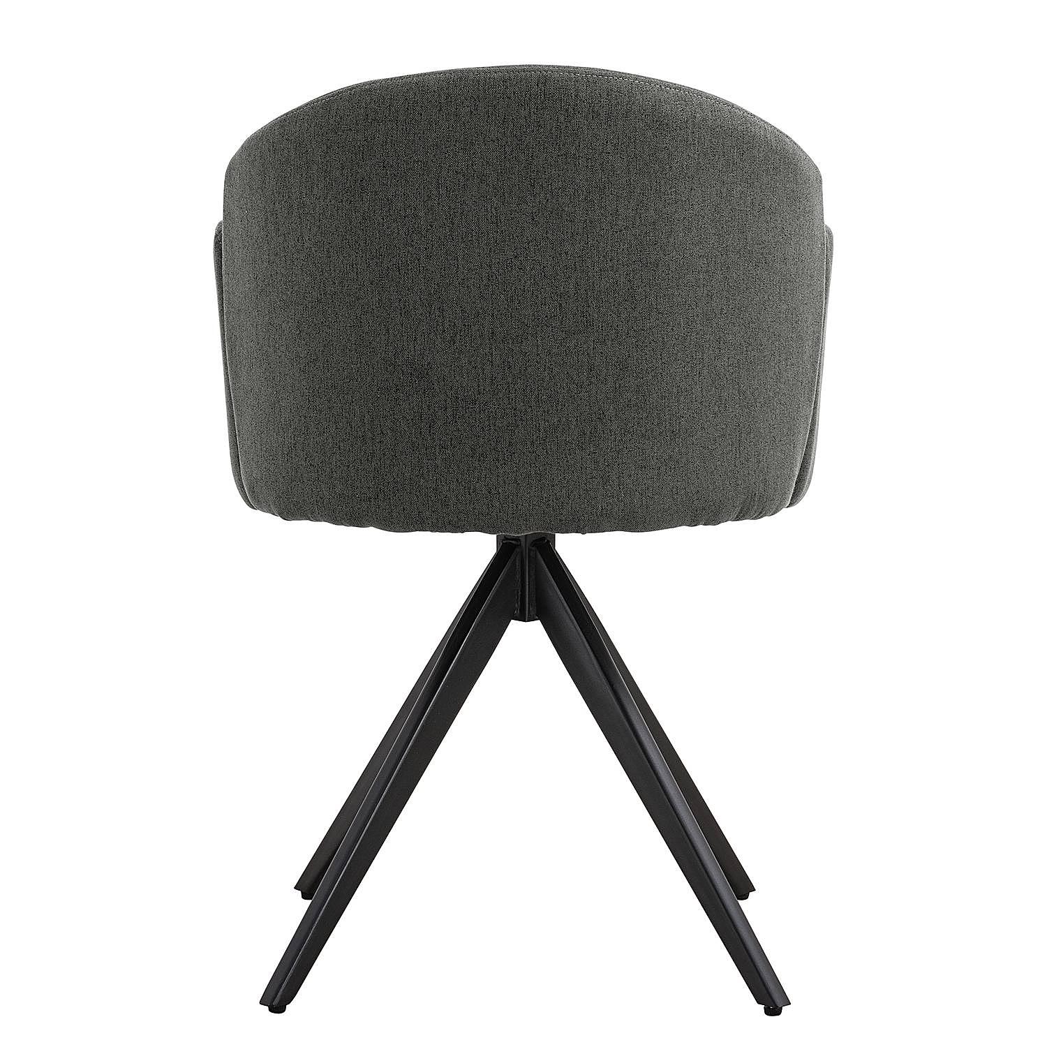 Swiveling Armchair LETAERI Anthracite 3
