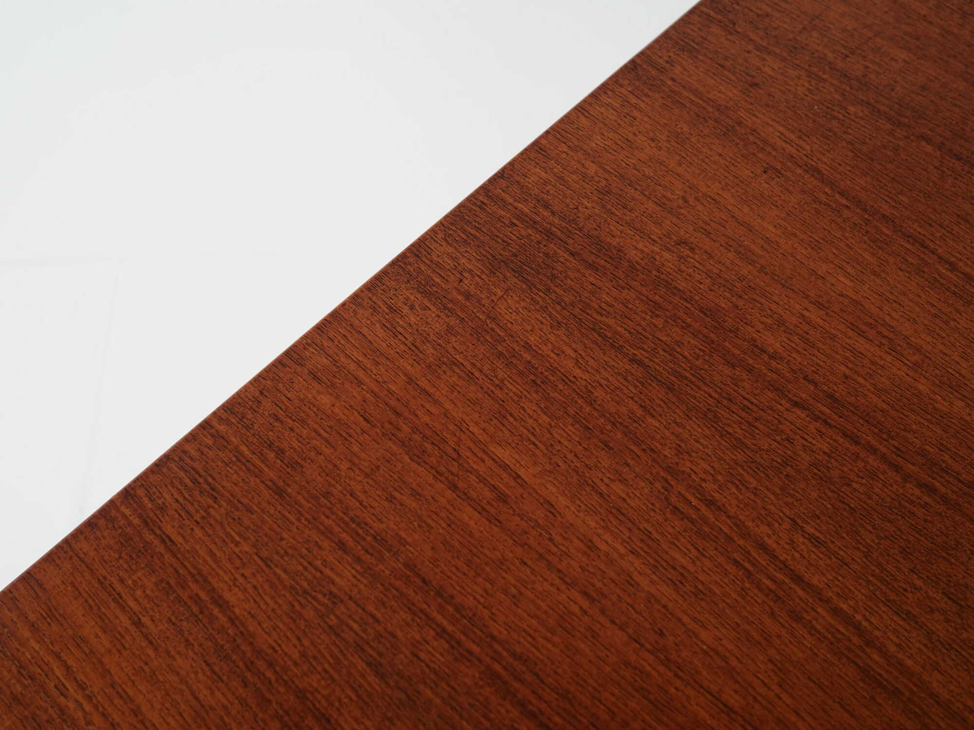 Vintage Desk Teak Wood Brown 1970s 9