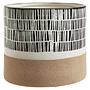 Jada Large Striped Pot 0