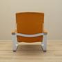Lounge Chair Metal Leather Orange 1960s 5