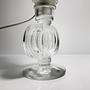 Vintage Swirl Tischlampe Muranoglas 1960er Jahre 3
