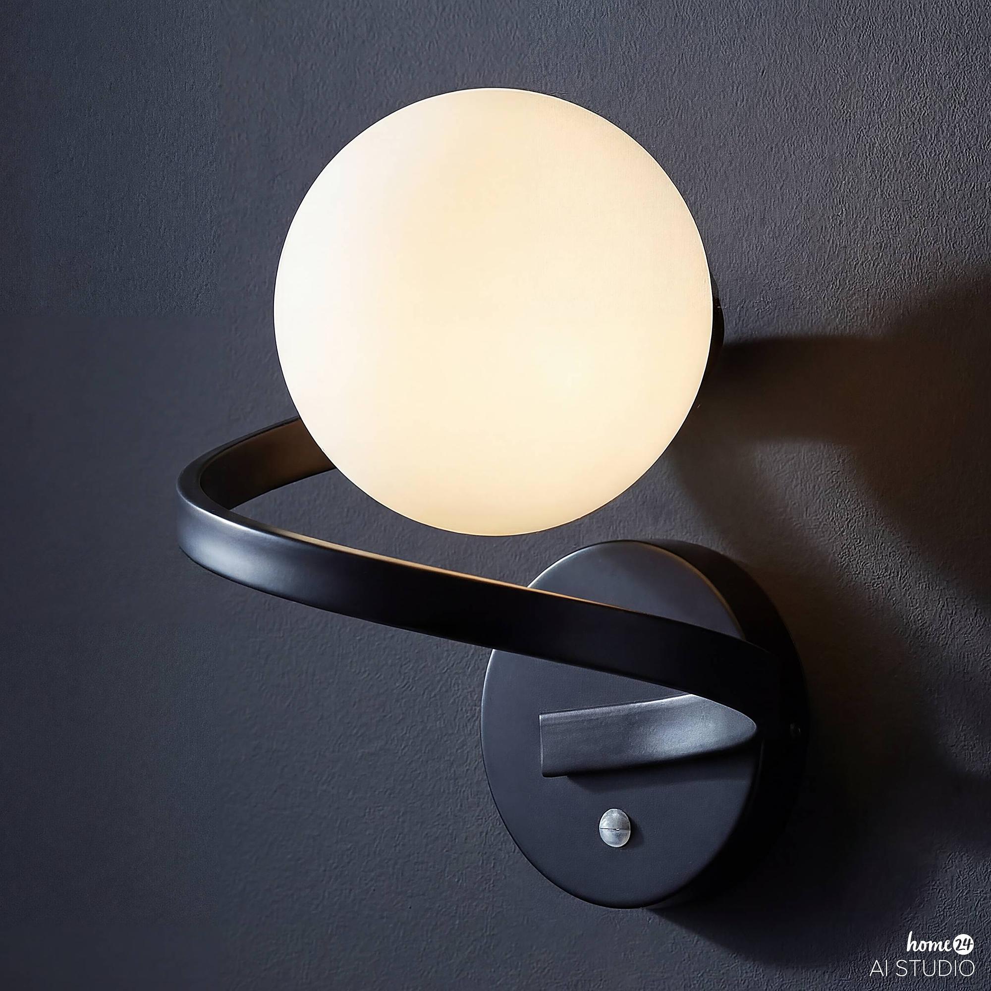 Marp Rechargeable Wall Lamp 3-Step Dimmer Black 1