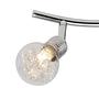 Ceiling light Bulb 2-light Silver 2