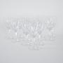 11x Crystal glasses Transparent 3