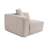 Modulsofa Links 1-Sitzer Leinen Mokka 2