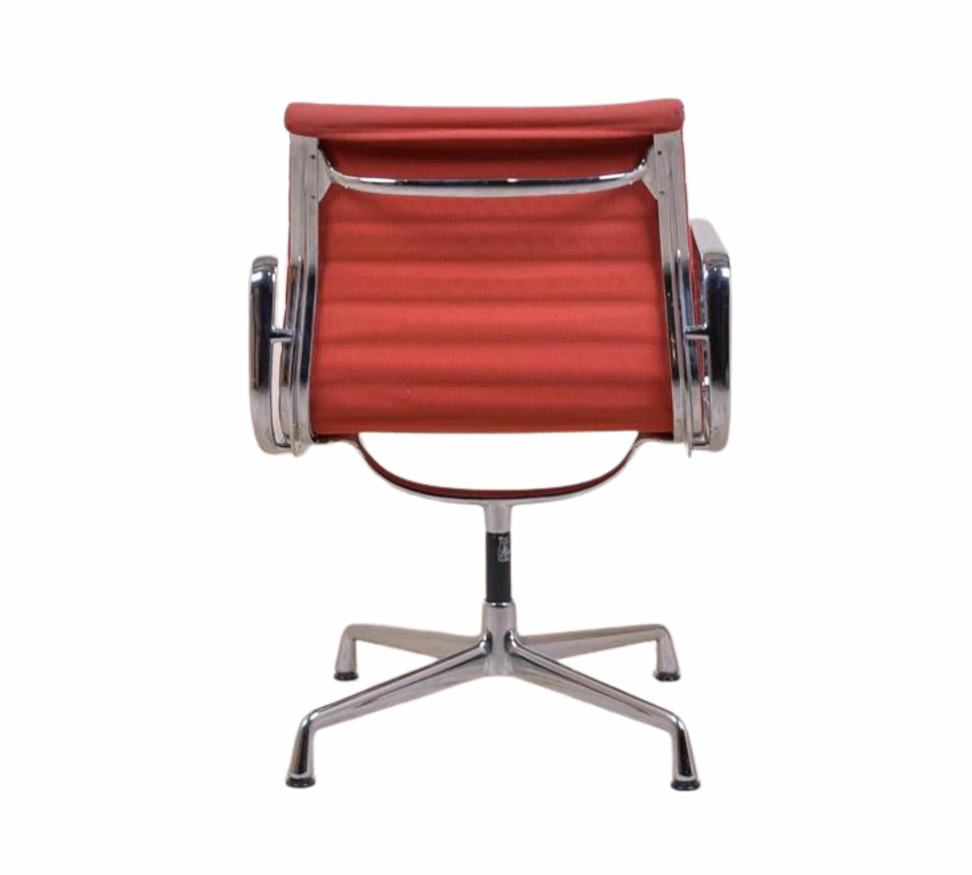 Eames EA 108 Aluminium Chair Rot 3