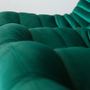 Togo Sofa 3-Sitzer Samt Smaragdgrün 8