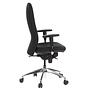 HIGH-TEC Bürostuhl Stoff Schwarz 2