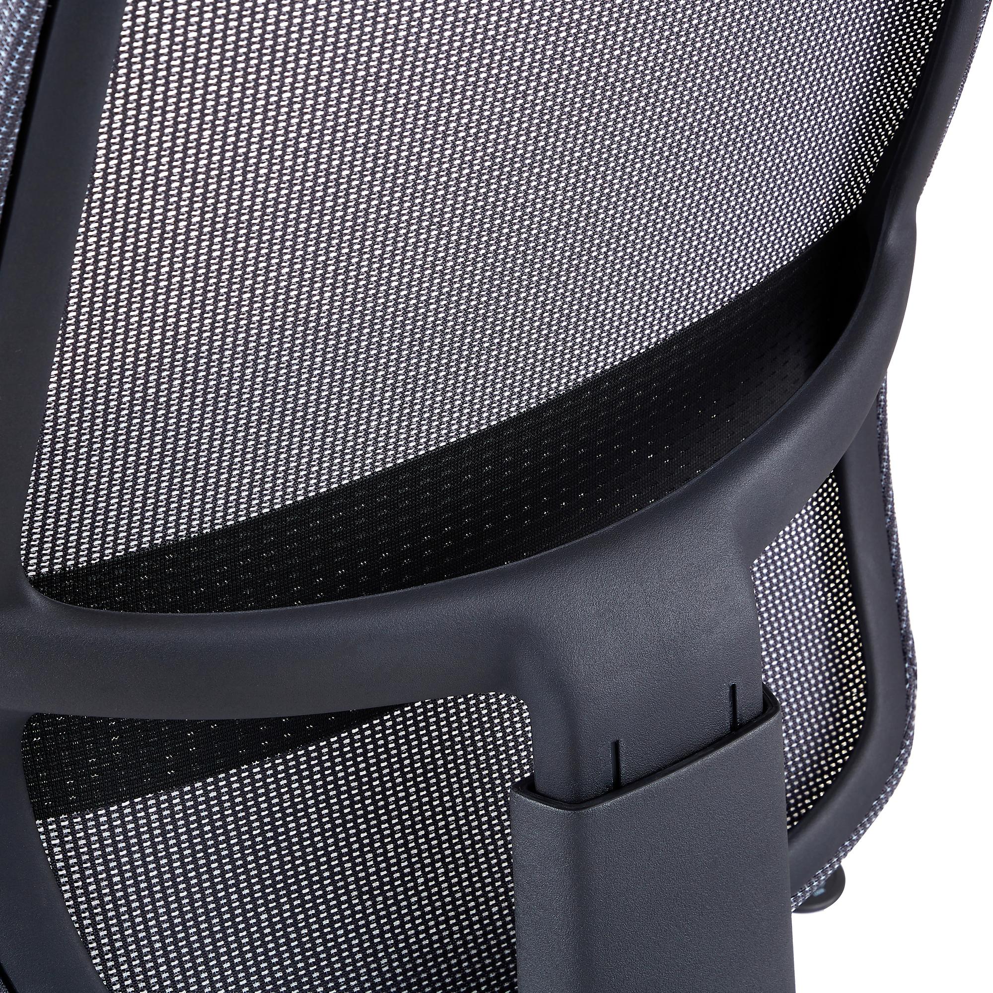 Minoro B Bürostuhl Netzstoff Grau 5