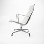 EA116 Office chair Chrome Mesh White 0