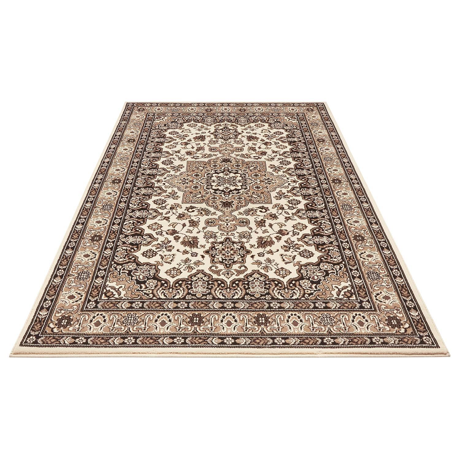 Kurzflorteppich Parun Täbriz Beige 80 x 150 cm 3