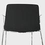 Flex Armlehnstuhl Textil Metall Schwarz 6