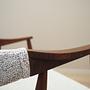 Vintage Armchair Teak White 1970s 14