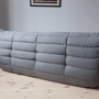 Togo Sofa 3-Sitzer Textil Grau 5