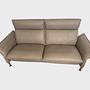 Sofa 2-Sitzer, 2,5-Sitzer & Relaxsessel Leder Beige 8