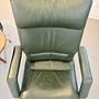 Office chair Leather Dark Green 6