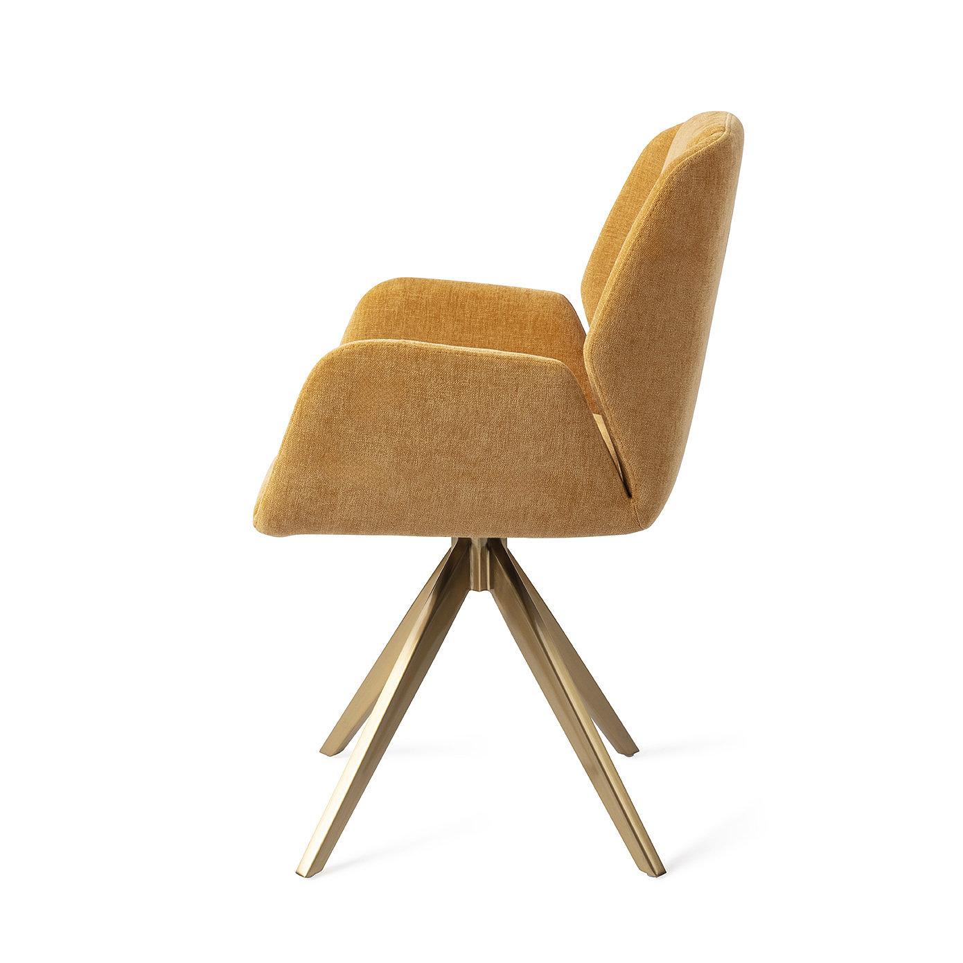 Myoko Dining Chair Golden Yellow 1