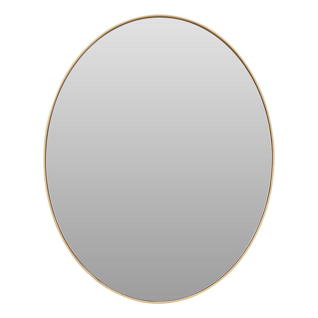 Helen Medium Gold Finish Oval Wandspiegel
 0