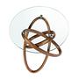 Round side table
Glass
Walnut veneer 6