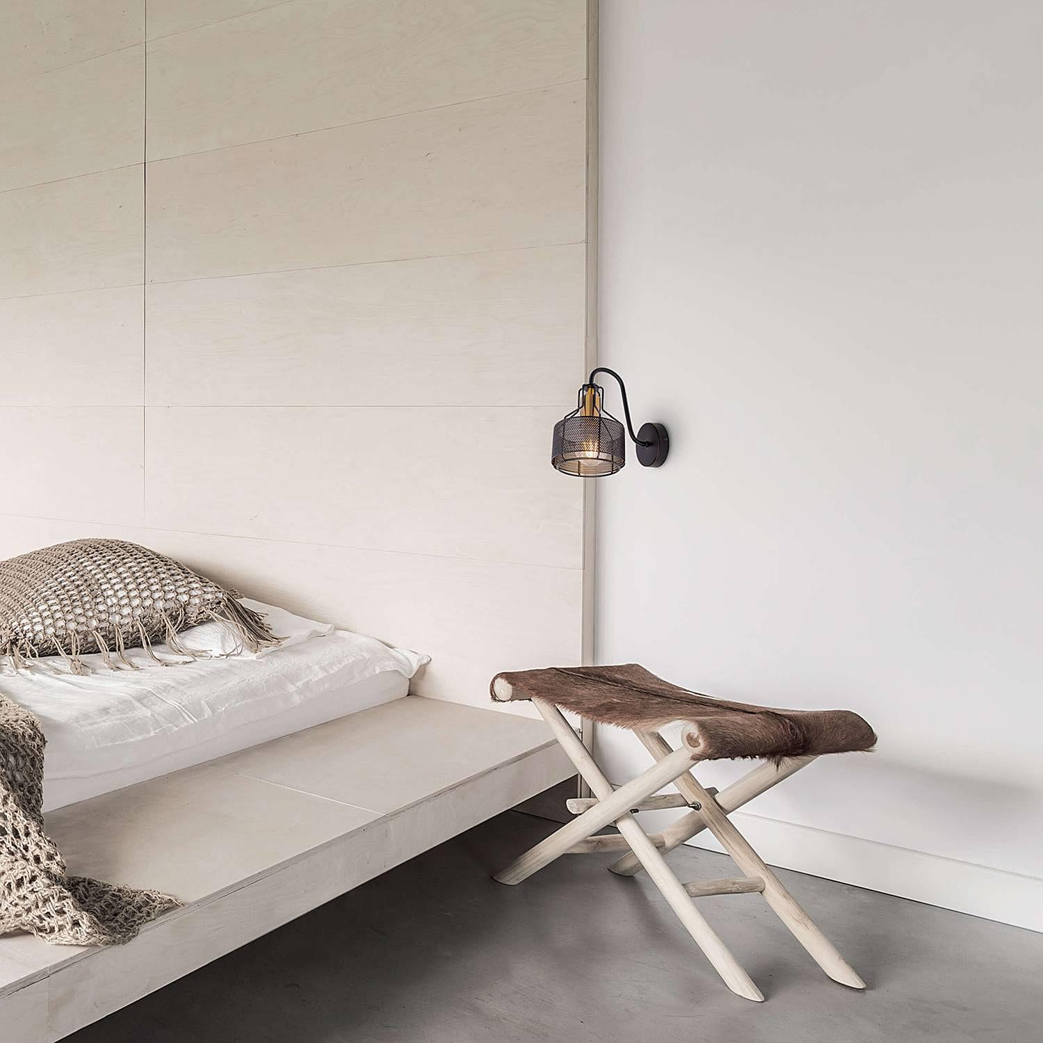 Foro Wall Light Iron Black 1