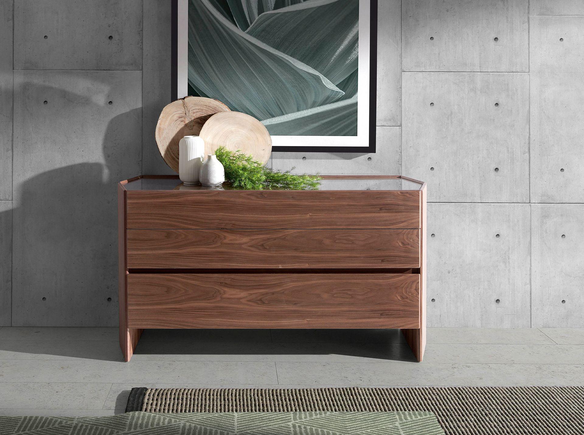 Chest of drawers 7073 Glass Brown 0