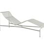 Palissade Chaise Longue Grau 0
