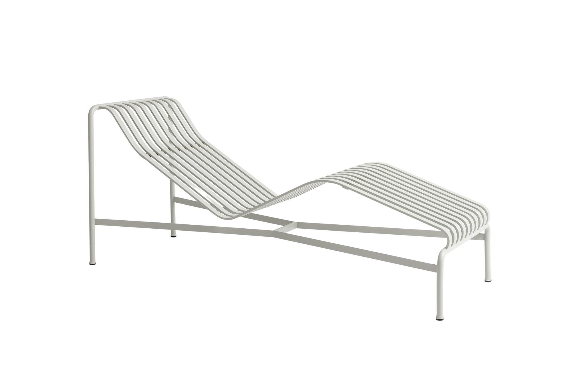Palissade Chaise Longue Grau 0