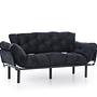 Nitta Triple Schlafsofa 3-Sitzer Schwarz 4