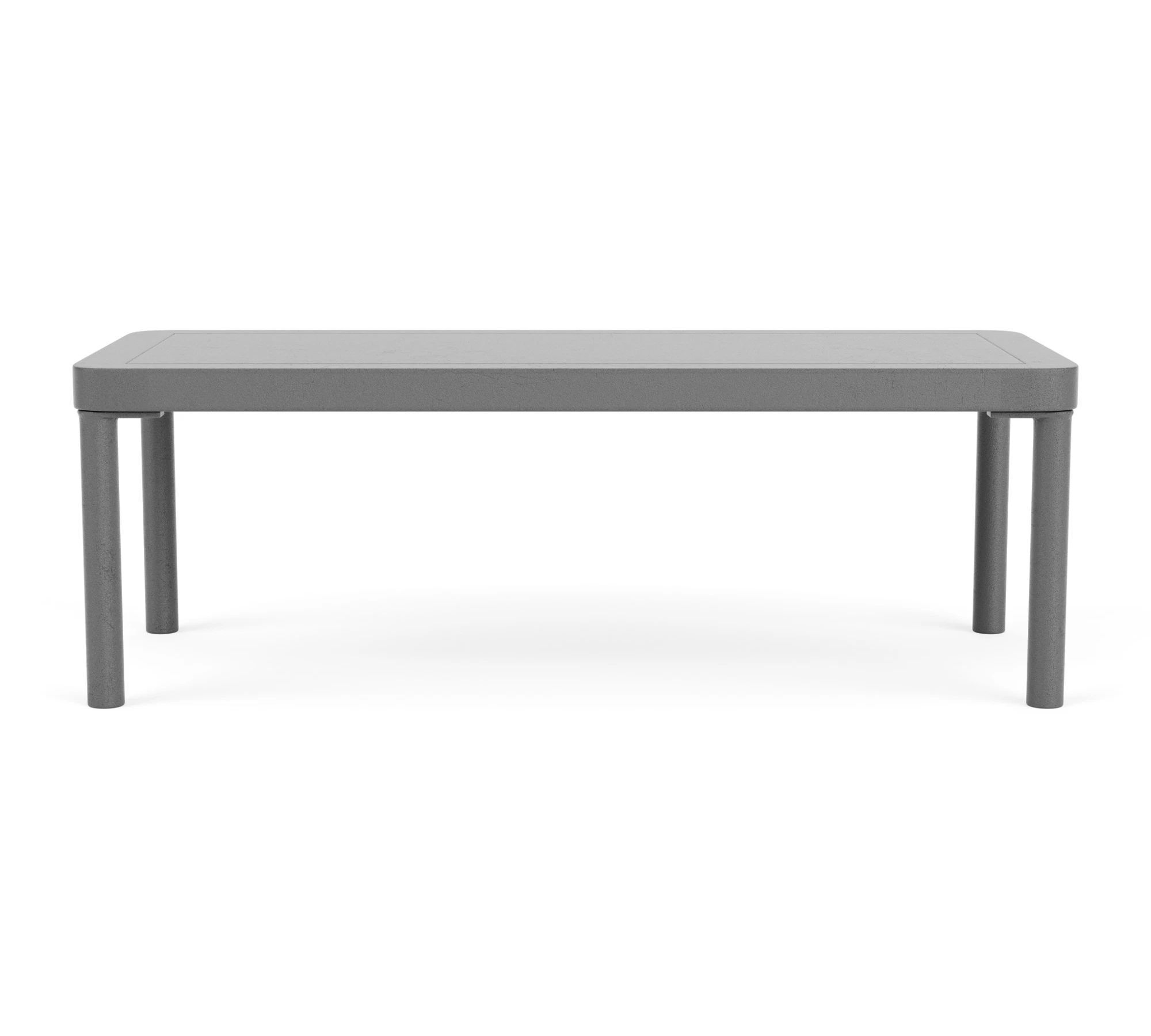 Hadley Outdoor Couchtisch Anthracite Grey Steel 30 x 70 cm 1
