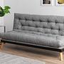 Saki Sofa Bed 3-seater Light Grey 3