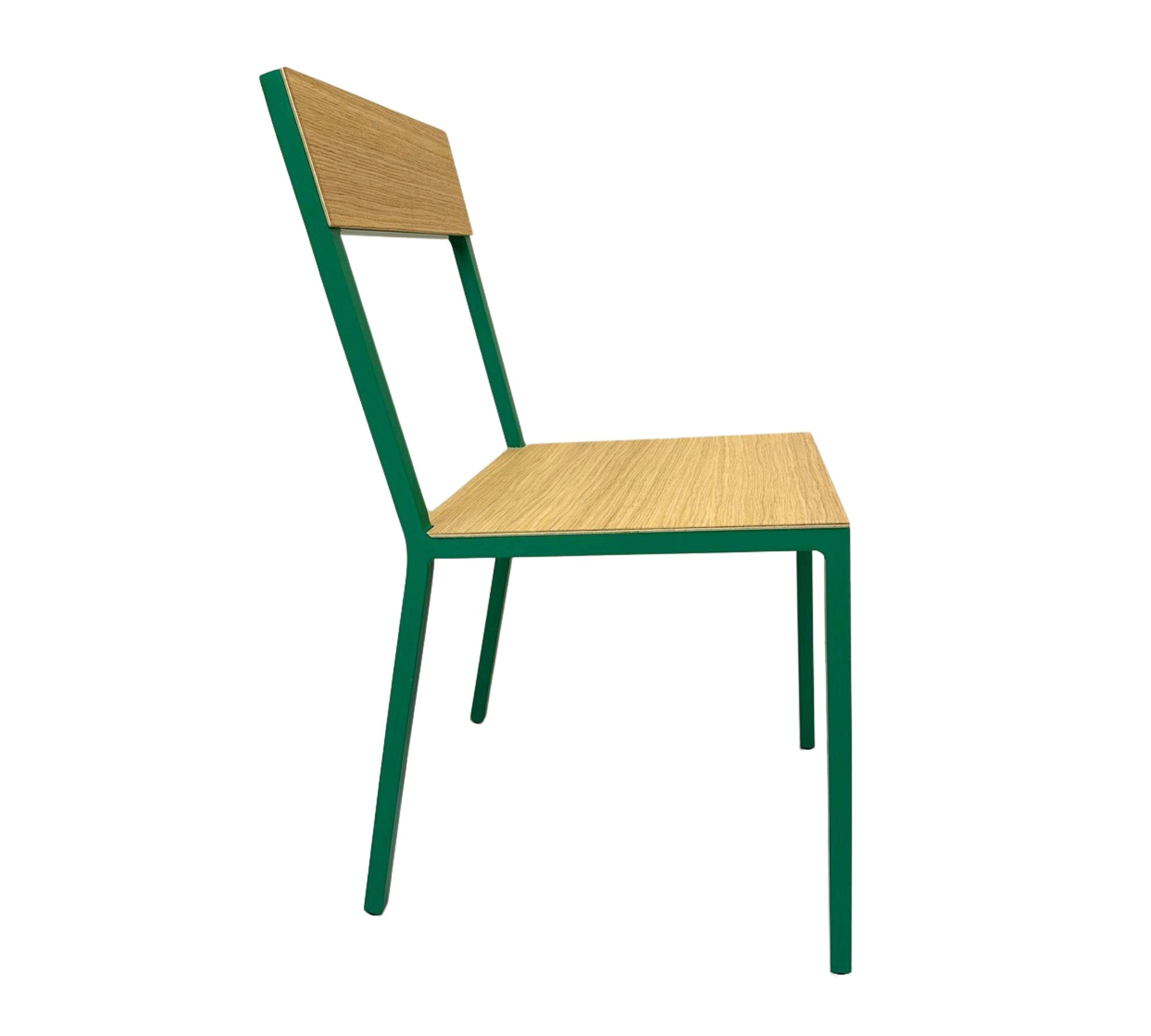 Aluchair Muller van Severen Eschenholz Grün Natur 2