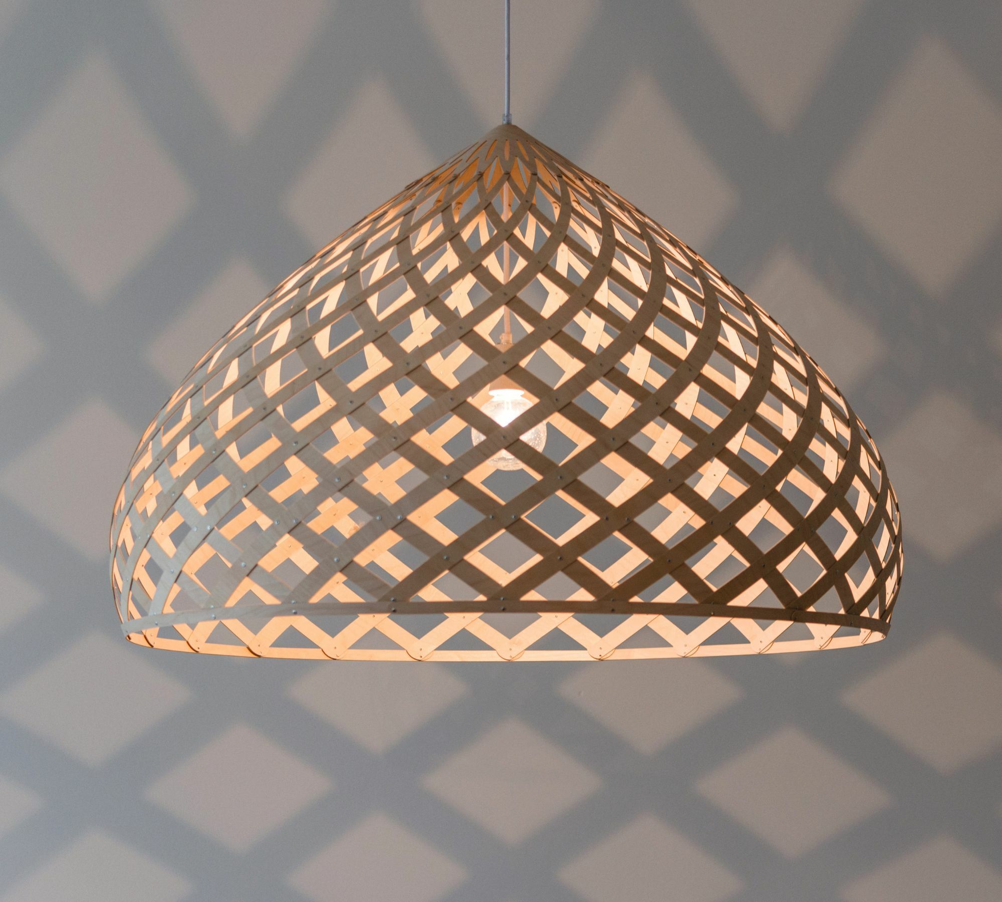 ZOME XL Pendant Lamp Wood Natural 5