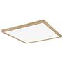 Atria Shine LED-Deckenleuchte Oak Kunststoff / Eiche Optik Braun 1-flammig Universalweiß 0
