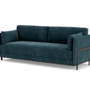 Chill by SLS Schlafsofa 3-Sitzer Danny Dusty Blue 0