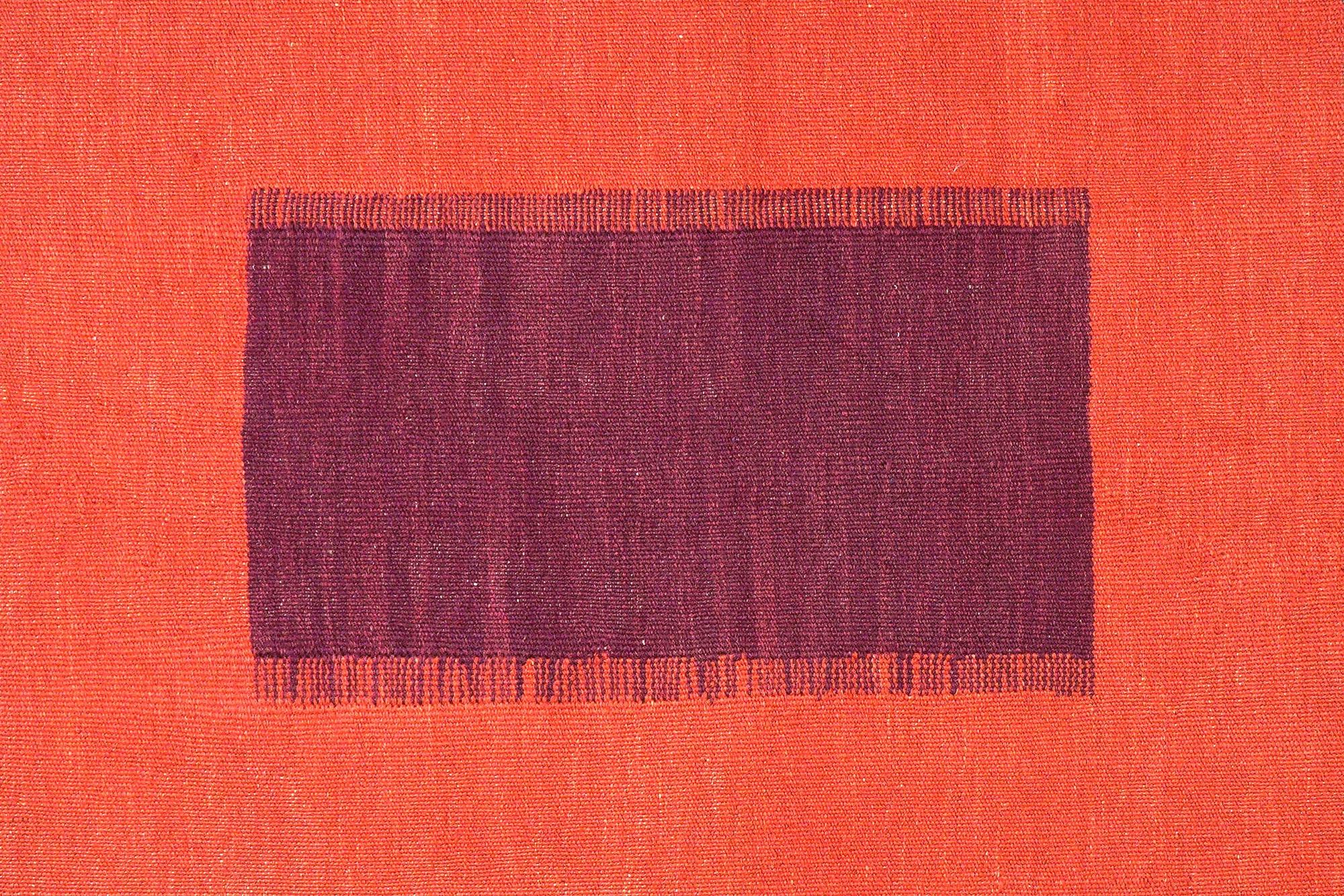 Kilim Gashgai Teppich Orange Blau 3