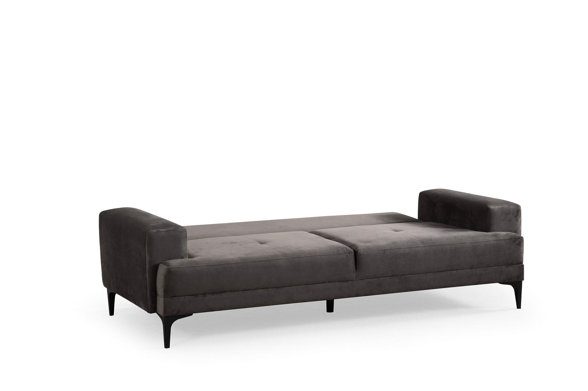 Astana 3-Sitzer Sofa Schwarzgrau 5