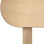 2x Gem Bar Stool Ash Wood Natural 5