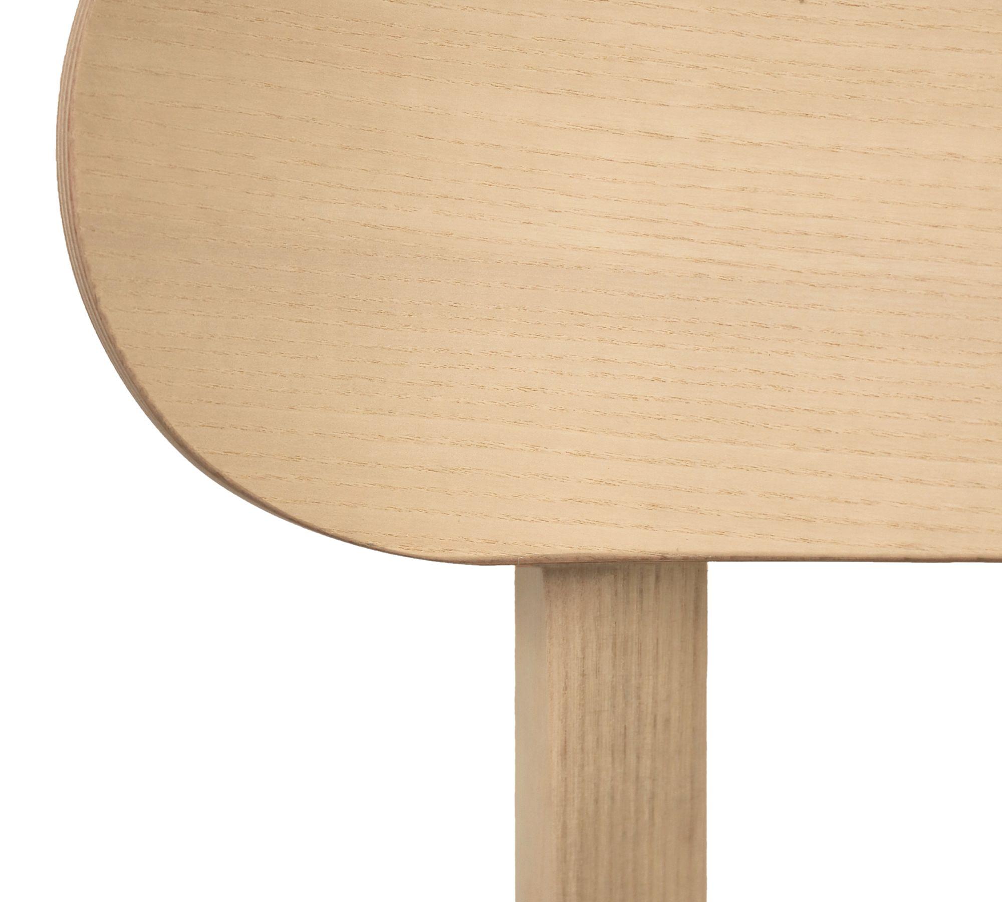 2x Gem Bar Stool Ash Wood Natural 5