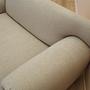 Sofa Zweisitzer Beige 1970er Jahre 11