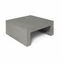 Dawn Beistelltisch Faserbeton Grau 70 cm 1