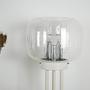 Stehlampe Metall Muranoglas 1970er Jahre 10
