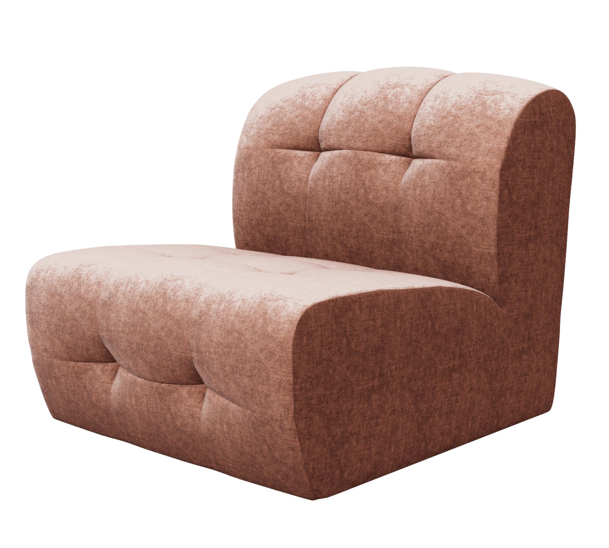 Kamelen Sofamodul 1-Sitzer Vegas Orangerosa 83 0