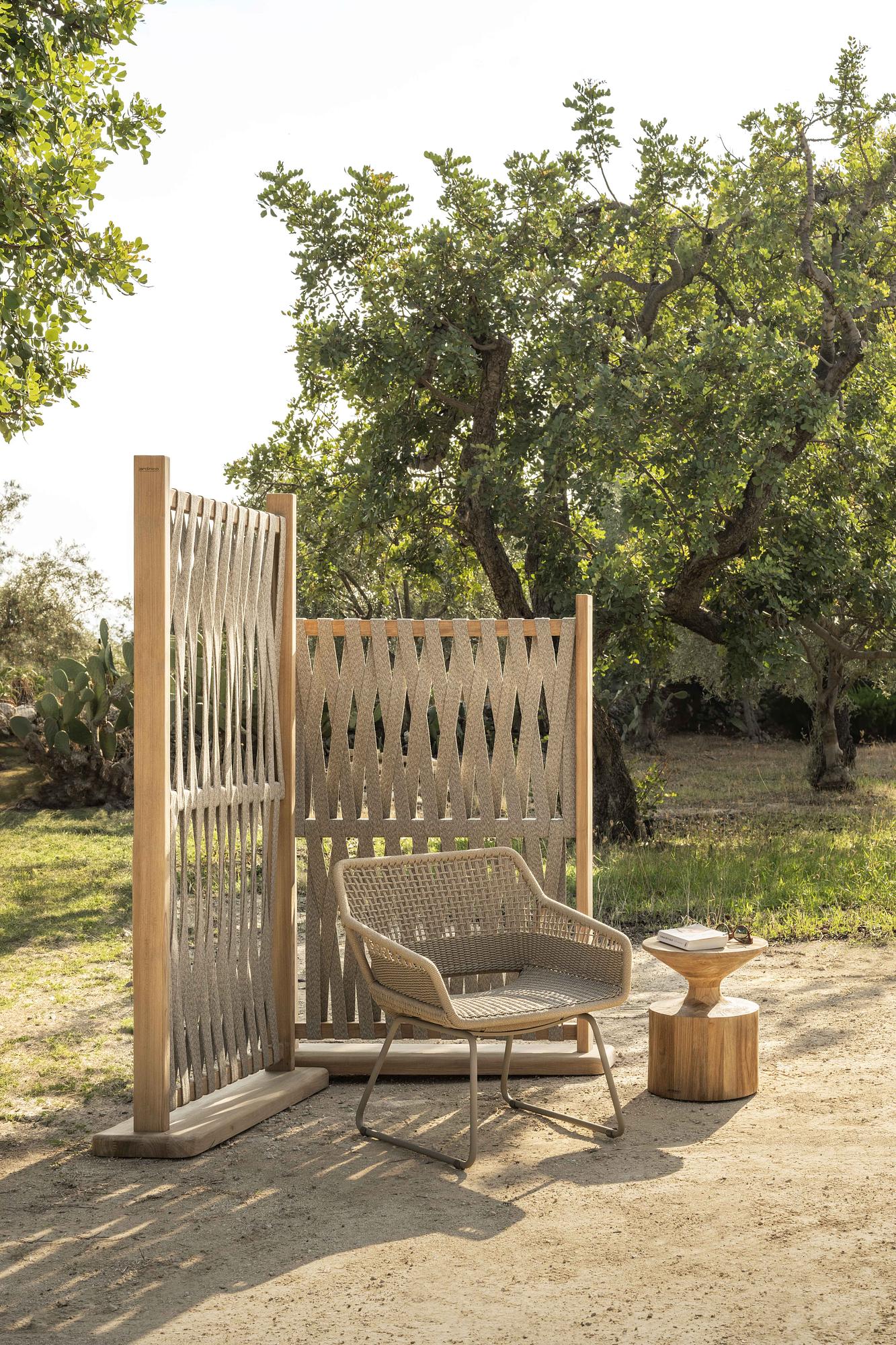 NOA Room Divider Teak Artichoke 2