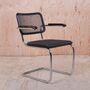 S 64 N Thonet Stuhl Metall Holz Schwarz 6